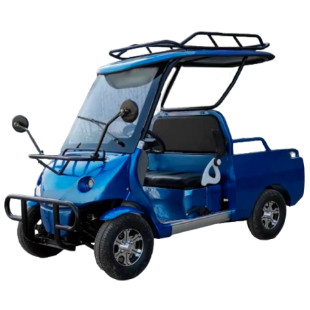 Гольфкар GreenCamel A2P 126 Ah 60V Синий